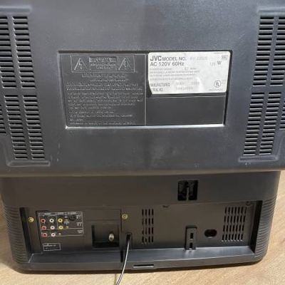 JVC CRT TV AV-32020 32-Inch retro gaming television with Remote 3