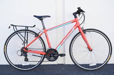 Specialized Vita Women’s Commuter Fitness Hybrid with Rear Rack - MD 1