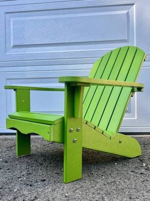 Child’s Adirondack chair (grass green) 3
