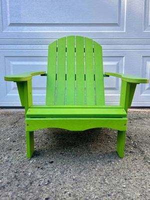 Child’s Adirondack chair (grass green) 2