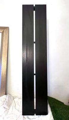 Ikea Bjursta benches, black-brown 3