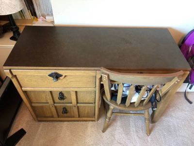 Vintage Harbour House Bedroom Set - Desk/Dresser/Bookcase 2