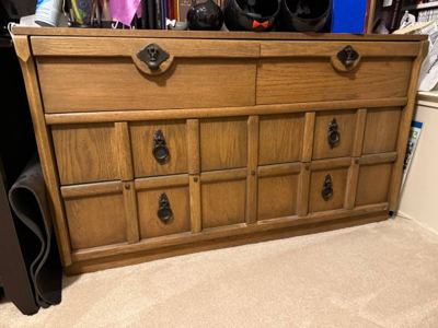Vintage Harbour House Bedroom Set - Desk/Dresser/Bookcase 3