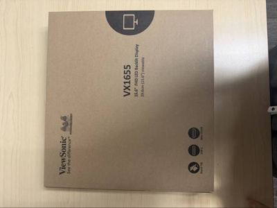 ViewSonic VX1655 15.6" Portable Monitor - Brand New Sealed 1