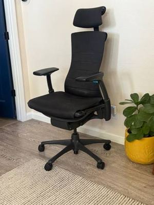 Herman Miller Logitech x Embody Gaming Chair w/ Atlas Headrest 2
