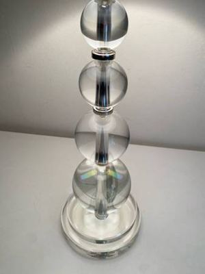 Robert Abbey Crystal Ball Stacked Table Lamp - $385 (Brookline) 2