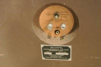 Vintage Walnut HH Scott S-51 Wood Floorstanding Speakers 3