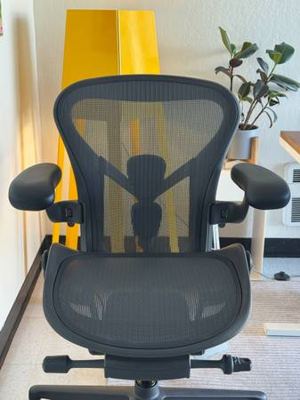 Herman Miller Aeron Remastered Size A Office Chair Fully Loaded W/ Posture Fit * 3