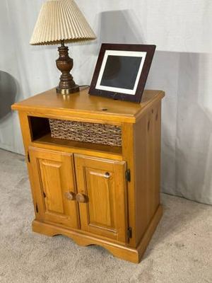 Multi-Purpose Solid Wood Cabinet * TV Stand * Microwave * End Table 3