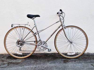 Vintage Nishiki Olympic 12 mixte step-thru frame bike - EXCELLENT 1