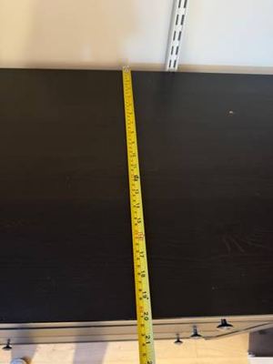 3 Drawer Dresser, Black-Brown 3