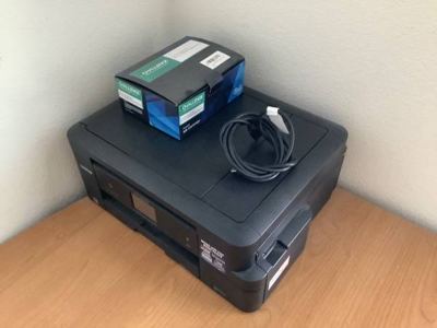 Free 24 in HP LED digital monitor & Brother MFC J985DW 3