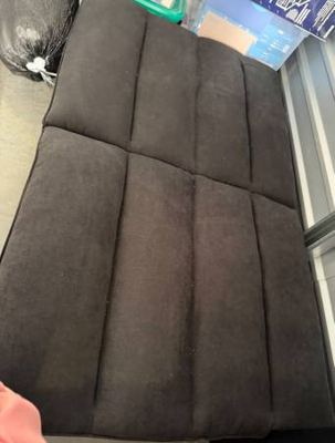 Converting Pillow-Top Charcoal Sofa Sleeper 3