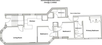 3 BR for rent — 2114 W Augusta Blvd #2, Chicago 1