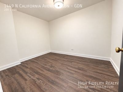 2 BR for rent — 1449 N California Ave, Chicago 5