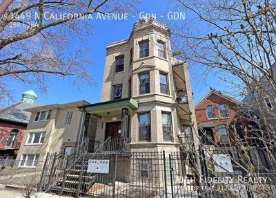 2 BR for rent — 1449 N California Ave, Chicago 1
