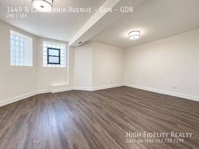 2 BR for rent — 1449 N California Ave, Chicago 2