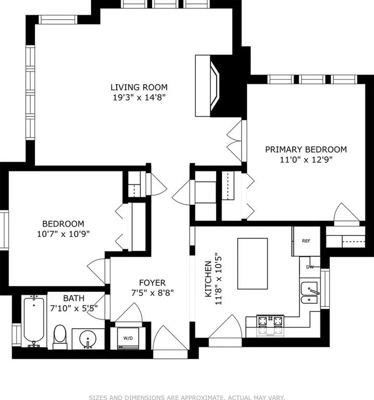 2 BR for rent — 4836 N Magnolia Ave APT 1A, Chicago 2